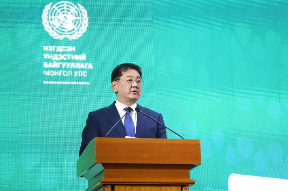 “Тогтвортой байдлын яриа хэлэлцээ 2025 – Уур амьсгалын өөрчлөлт: Тэрбум мод” чуулга уулзалт Төрийн ордонд болж байна
